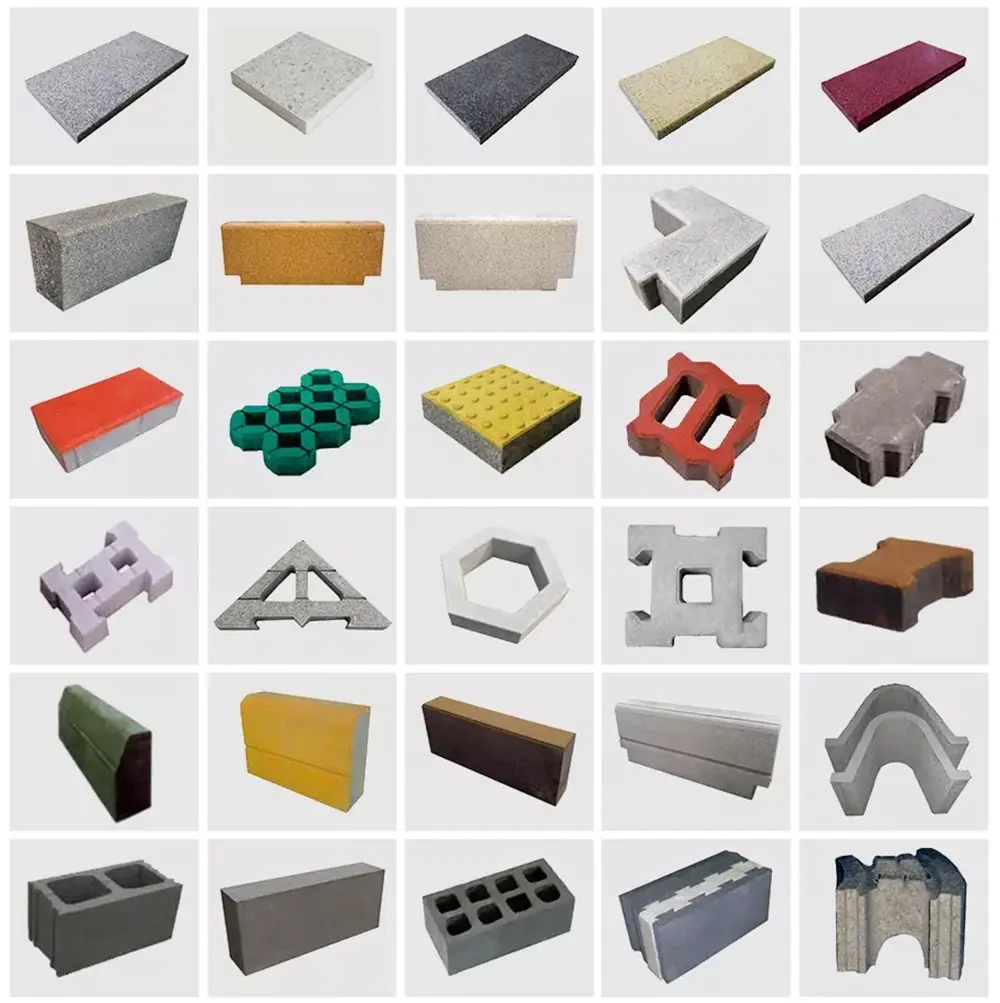 Integrated Block and Stone Production Machine